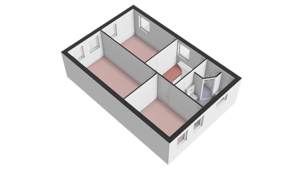 Floorplan - het Waterland 58, 8302 XD Emmeloord